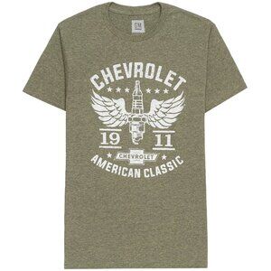 New! Chevrolet Winged Sparkplug T-Shirt American Classic 1911 Big & Tall 4XB
